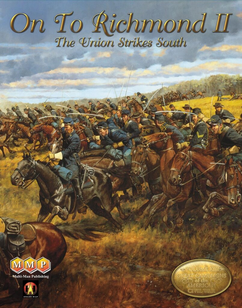 On to Richmond II: The Union Strikes South board game cover
