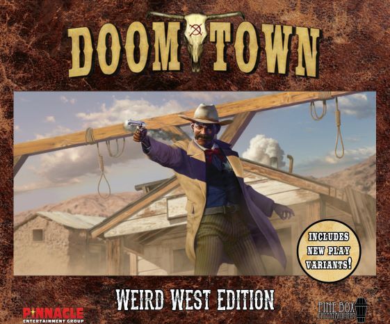 Doomtown: Weird West Edition board game cover