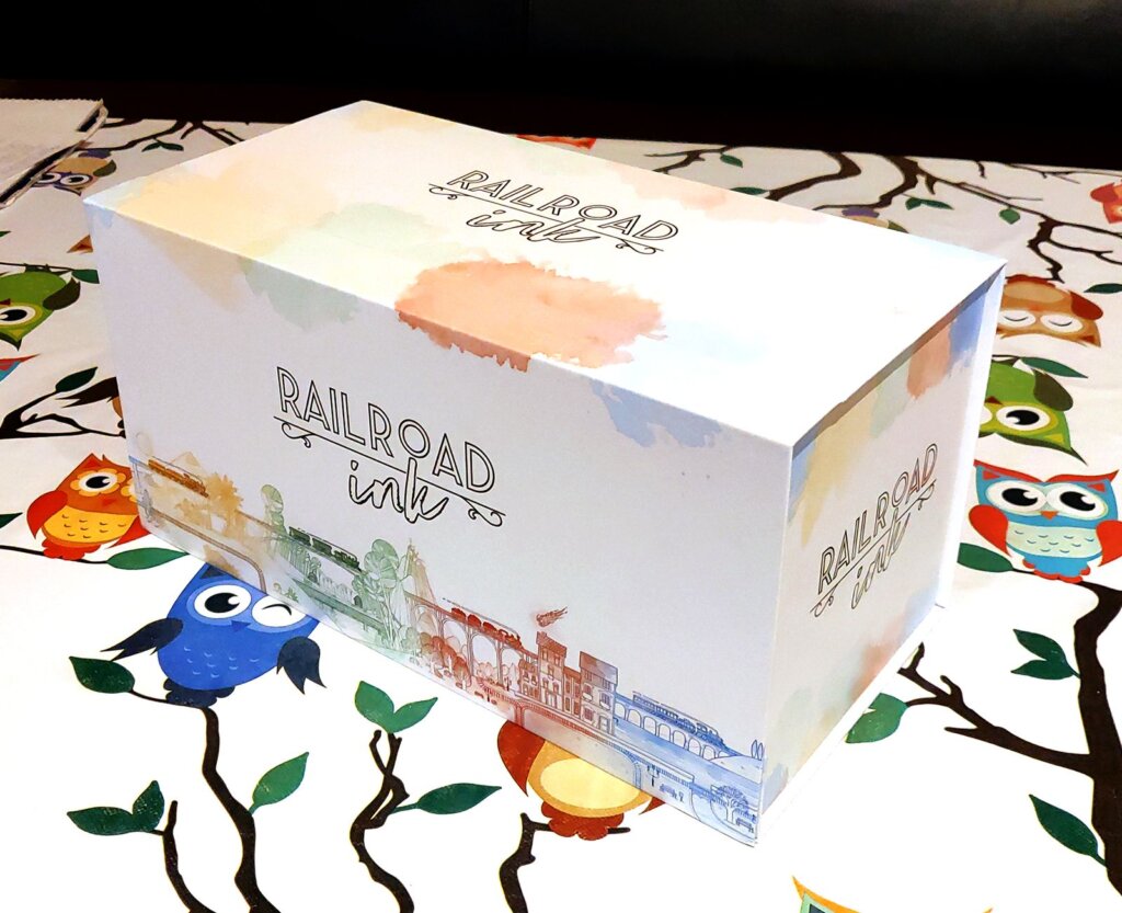 Railroad Ink Challenge: Collector’s Edition board game cover