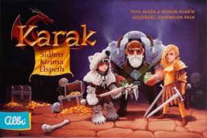 Karak: Sidhar, Kirima, Elspeth board game cover