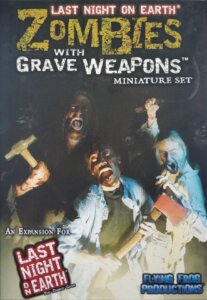 Last Night on Earth: Zombies with Grave Weapons Miniature Set board game cover
