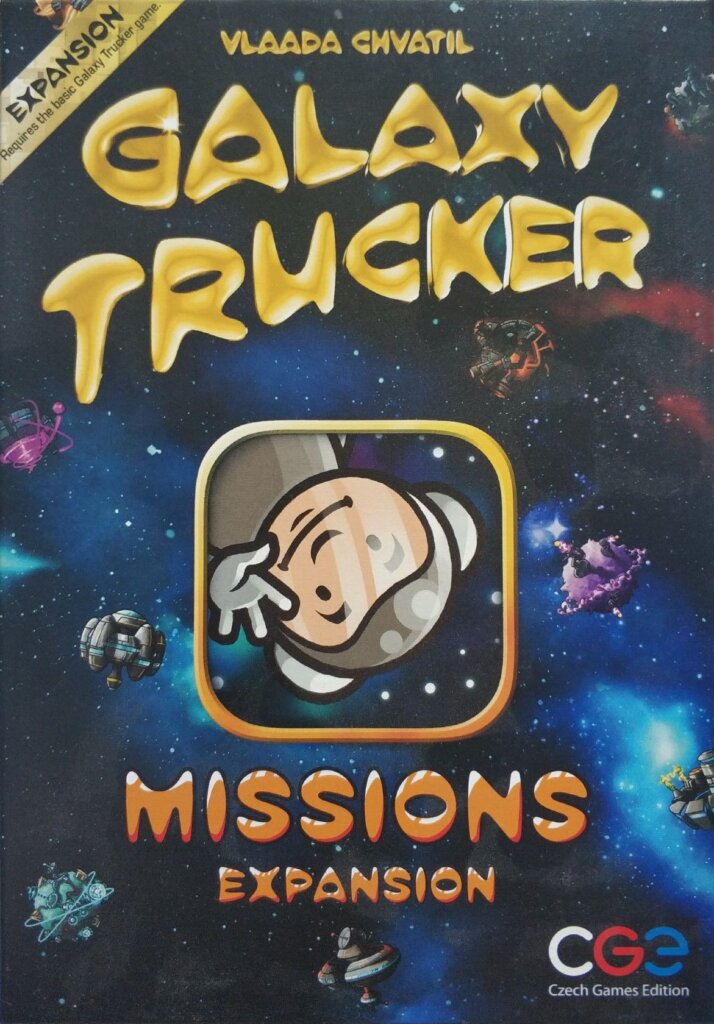 Galaxy Trucker: Missions board game cover