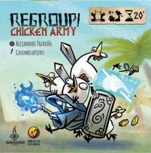 Regroup! Chicken Army board game cover