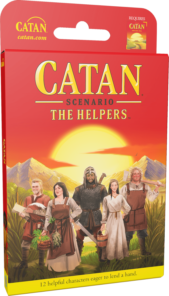 Catan: The Helpers board game cover