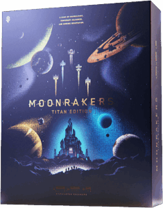 Moonrakers: Titan Edition (w/o base game) board game cover