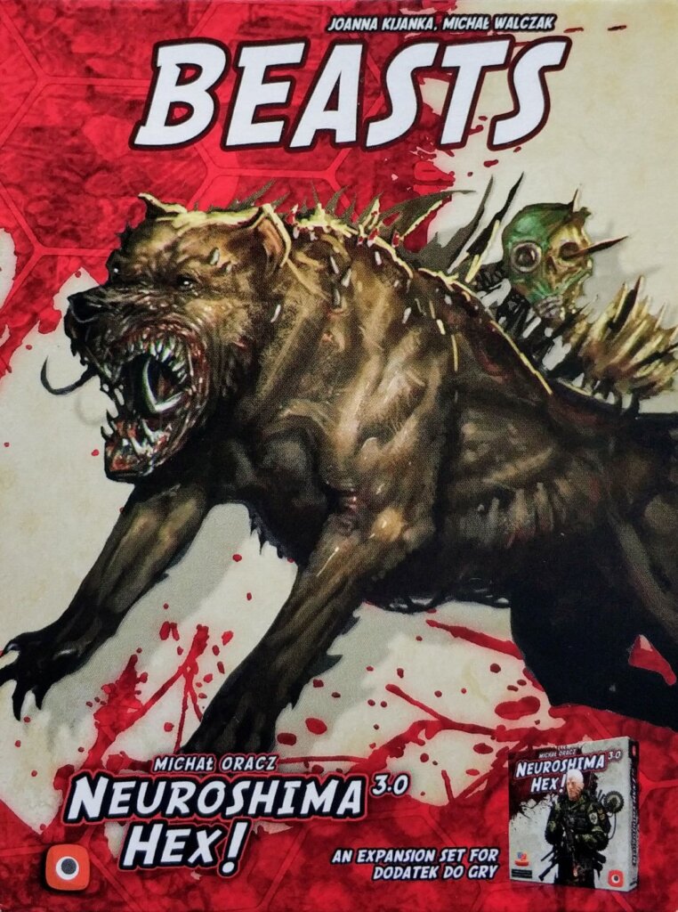 Neuroshima Hex! 3.0: Beasts board game cover
