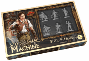 City of the Great Machine: Stand-In Heroes board game cover