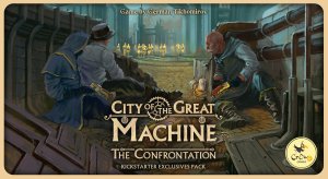 City of the Great Machine: The Confrontation board game cover