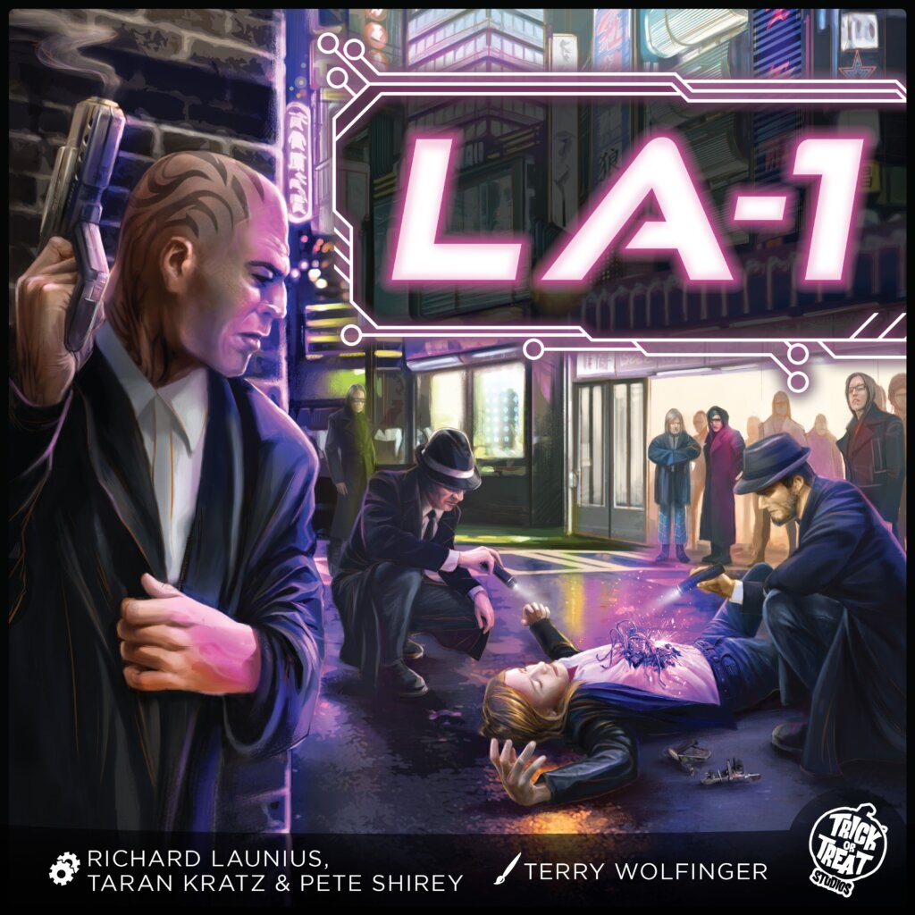 LA-1 board game cover