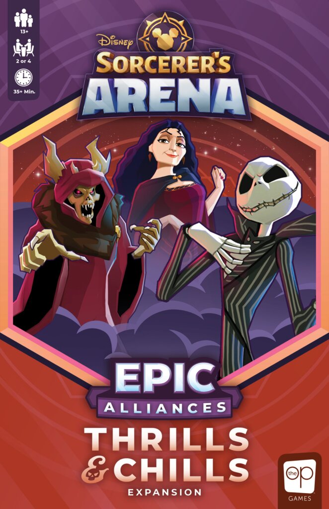 Disney Sorcerer’s Arena: Epic Alliances – Thrills & Chills board game cover