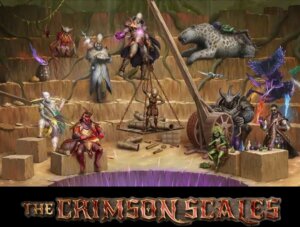 The Crimson Scales board game cover