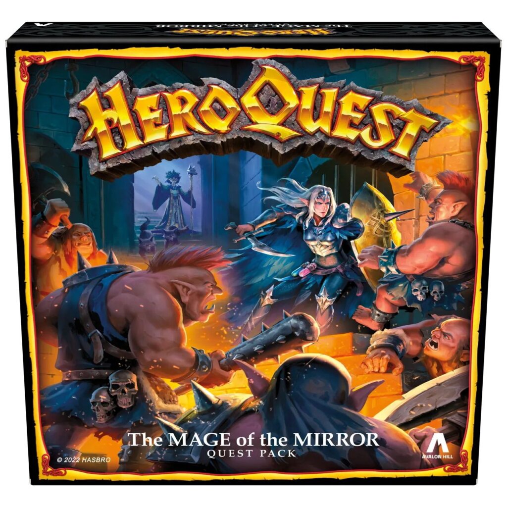 HeroQuest: The Mage of the Mirror board game cover