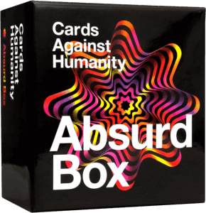 Cards Against Humanity: Absurd Box board game cover