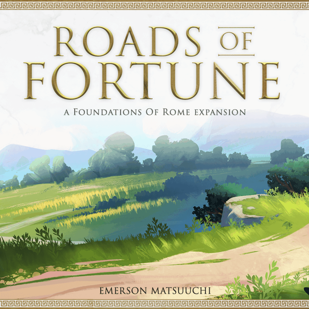 Foundations of Rome: Roads of Fortune board game cover