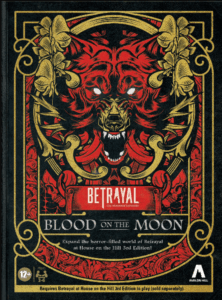 Betrayal: The Werewolf’s Journey – Blood on the Moon board game cover