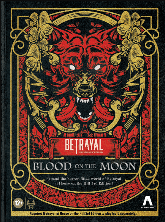 Betrayal: The Werewolf’s Journey – Blood on the Moon board game cover