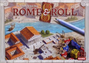 Rome & Roll board game cover
