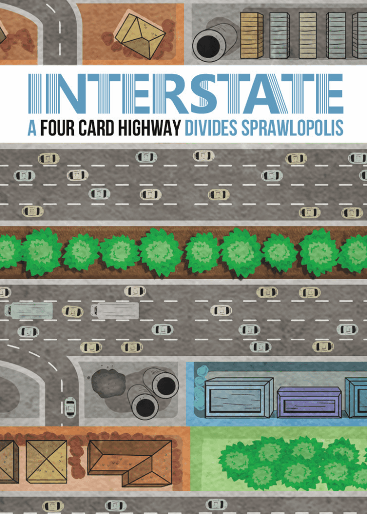 Sprawlopolis: Interstate board game cover
