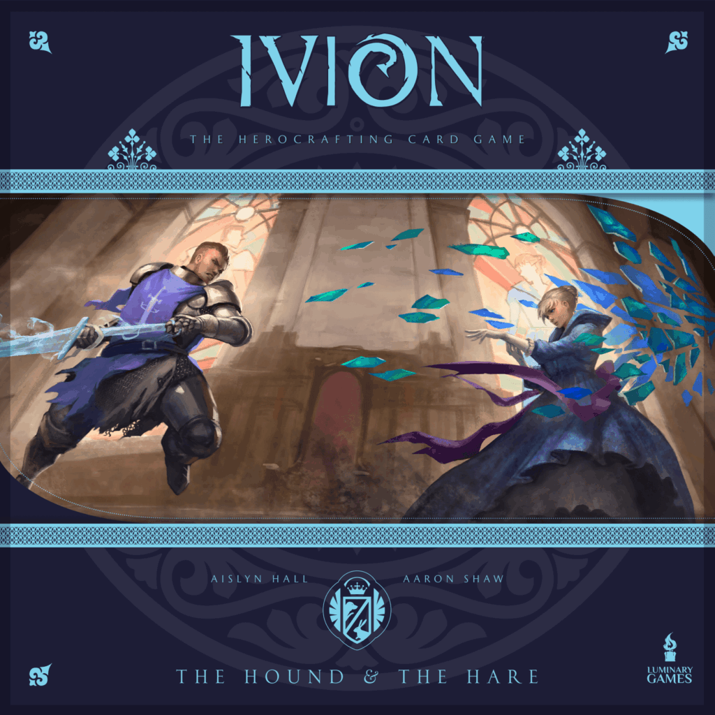 Ivion: The Hound & The Hare board game cover