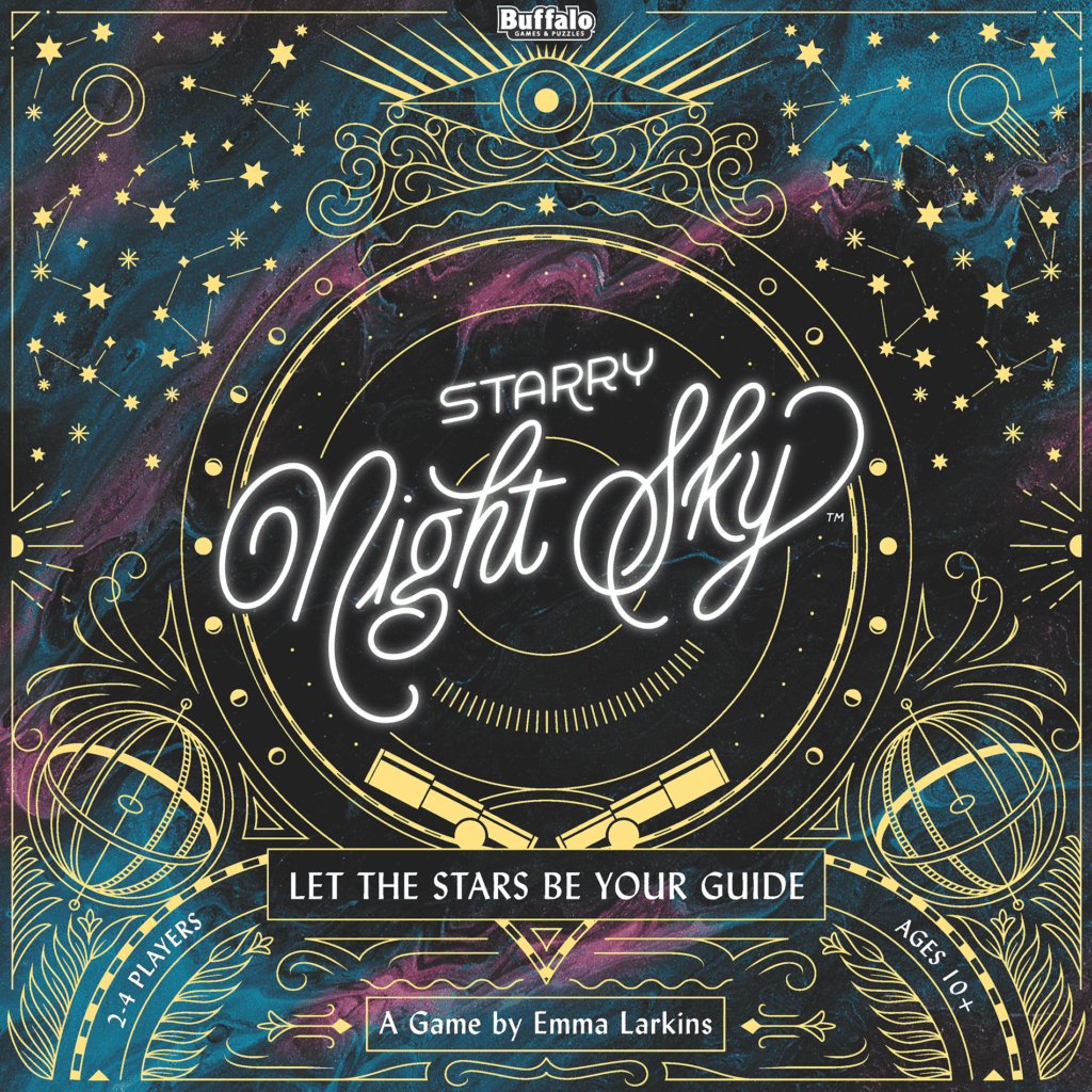 Starry Night Sky board game cover