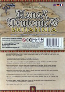 Hansa Teutonica: Britannia board game cover