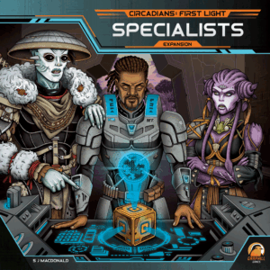Circadians: First Light – Specialists Expansion board game cover
