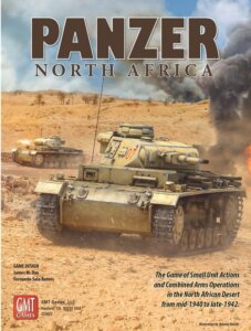 Panzer North Africa board game cover