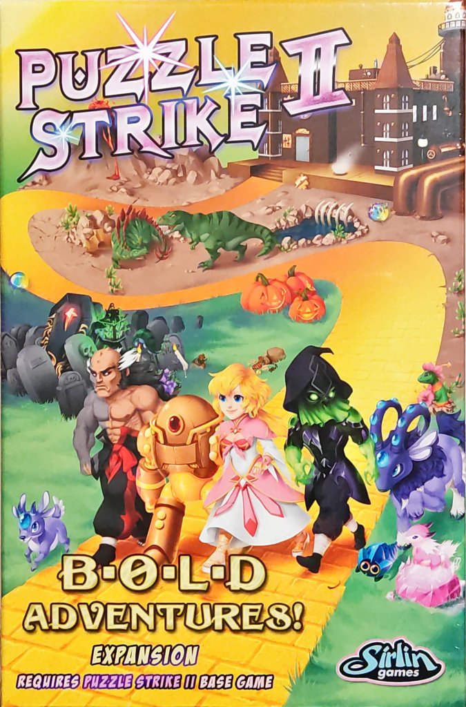 Puzzle Strike 2: Bold Adventures! board game cover