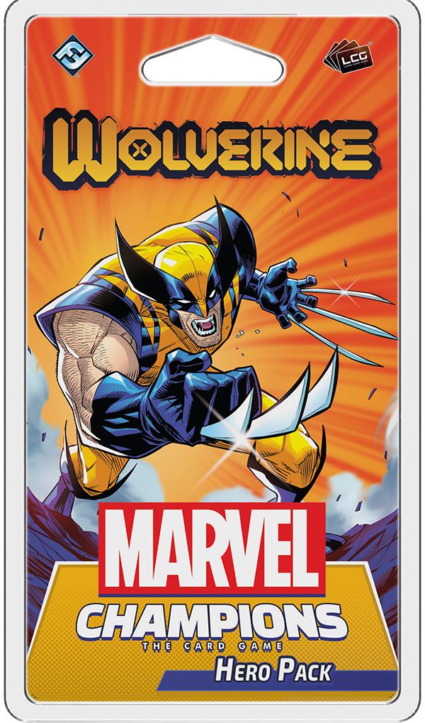 Marvel Champions: The Card Game – Wolverine Hero Pack board game cover
