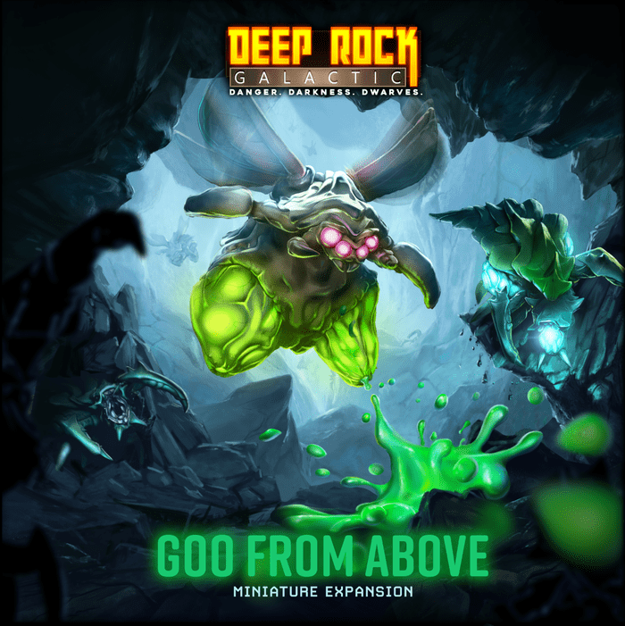 Deep Rock Galactic: The Board Game –  Goo From Above Miniature Expansion board game cover
