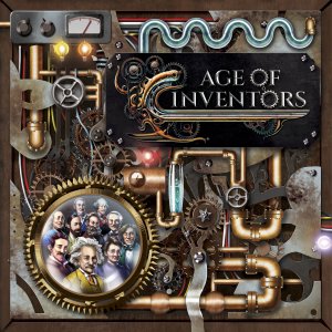 Age of Inventors board game cover