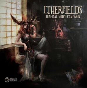 Etherfields: Funeral Witch Campaign board game cover