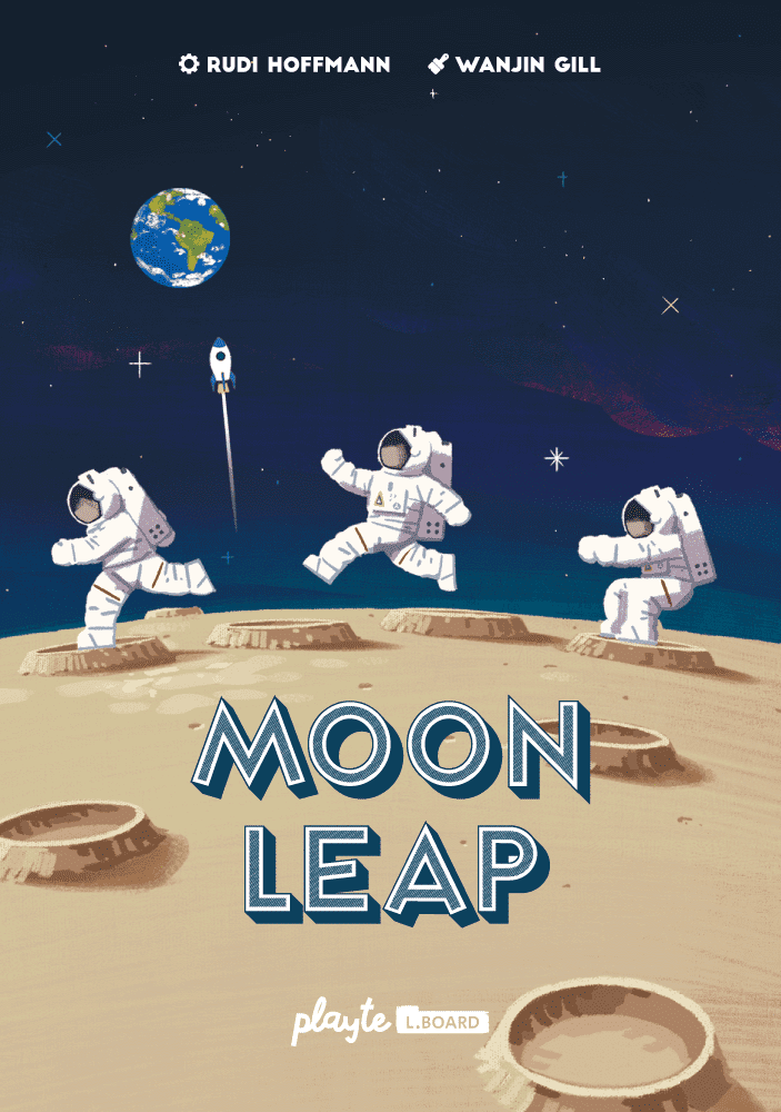 Moon Leap board game cover