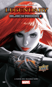 Legendary: A Marvel Deck Building Game – Black Widow board game cover