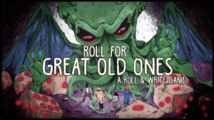 Roll for Great Old Ones: A Roll & Write Game board game cover