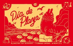 Día de Playa board game cover