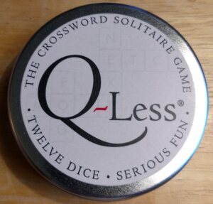 Q-Less board game cover