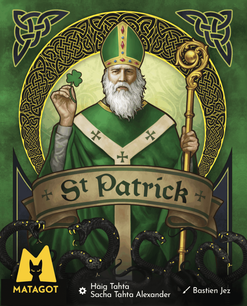 St Patrick board game cover