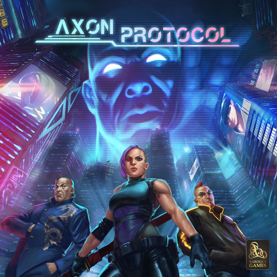Axon Protocol board game cover