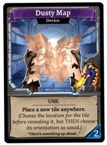 Clank!: Catacombs – Dusty Map Promo Card board game cover