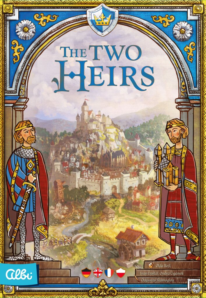The Two Heirs board game cover