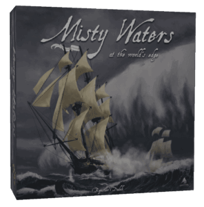 Misty Waters: At the World’s Edge board game cover