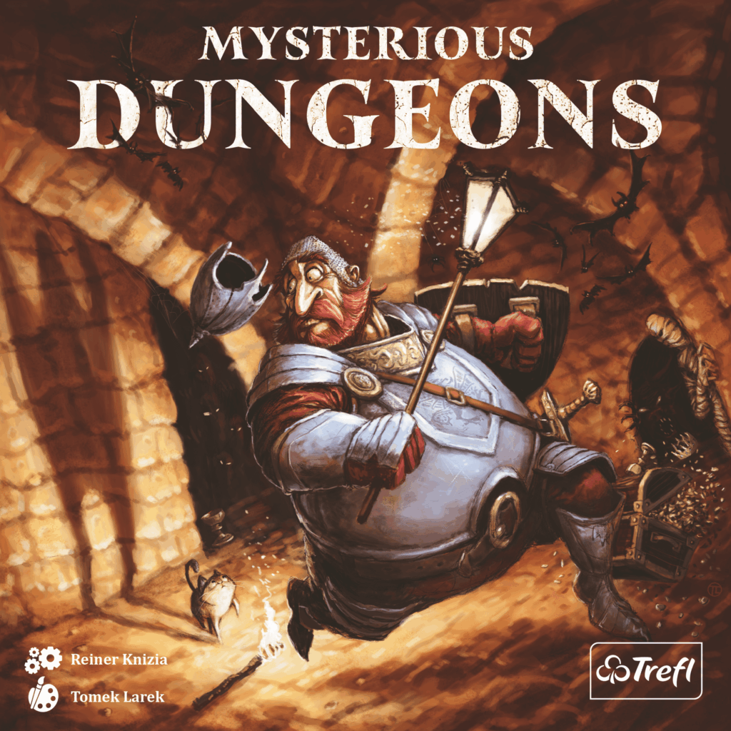 Mysterious Dungeons board game cover