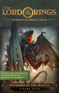 The Lord of the Rings: Journeys in Middle-Earth – Scourges of the Wastes Figure Pack board game cover