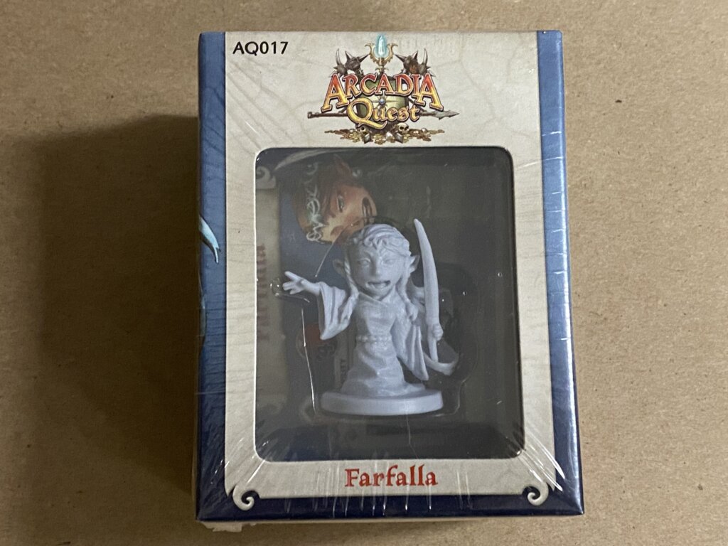 Arcadia Quest: Farfalla board game cover