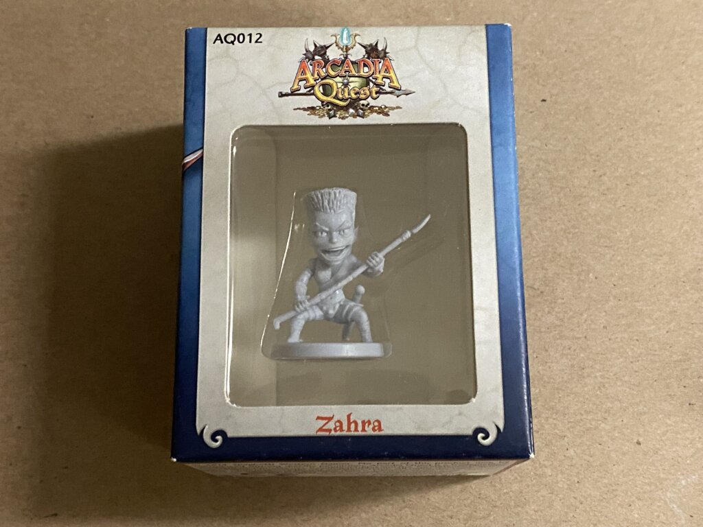 Arcadia Quest: Zahra board game cover