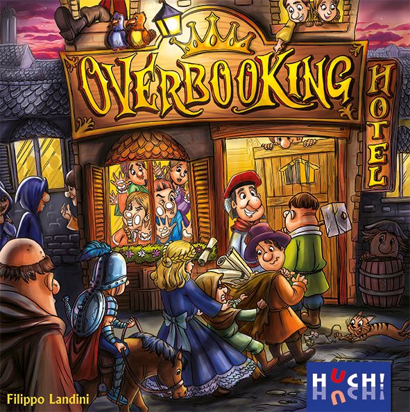 Overbooking board game cover