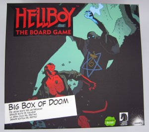 Hellboy: The Board Game – Big Box Of Doom board game cover