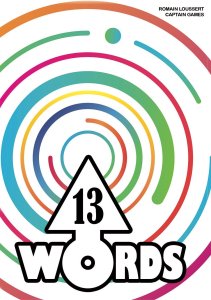 13 Words board game cover