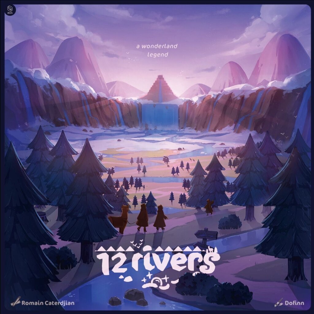 12 Rivers board game cover